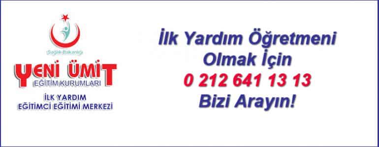 İlk yardım Eğitici Eğitimi