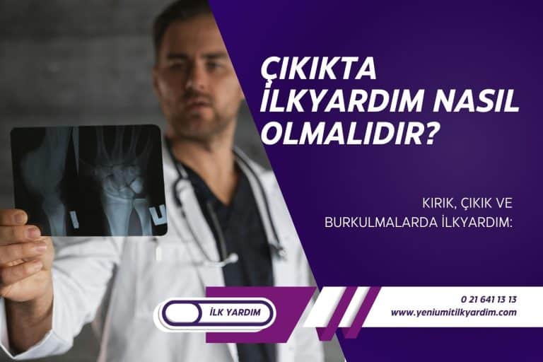 Çıkıkta ilkyardım nasıl olmalıdır