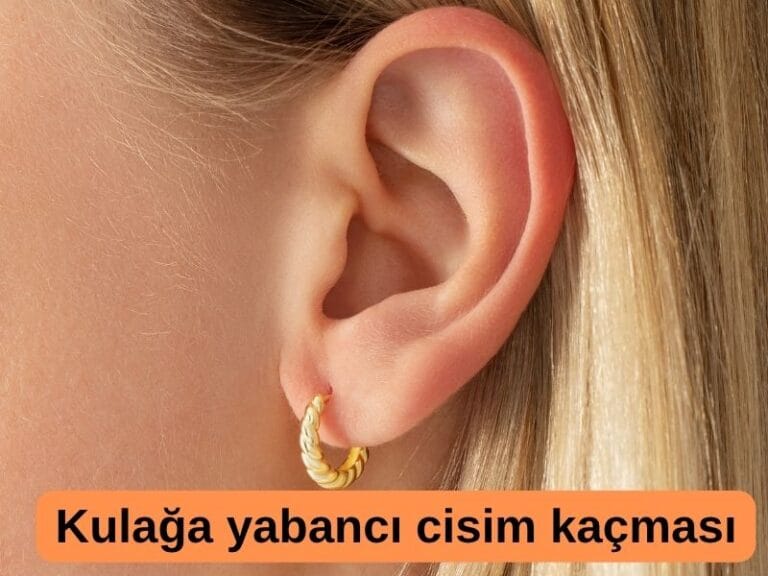 Kulağa yabancı cisim kaçması