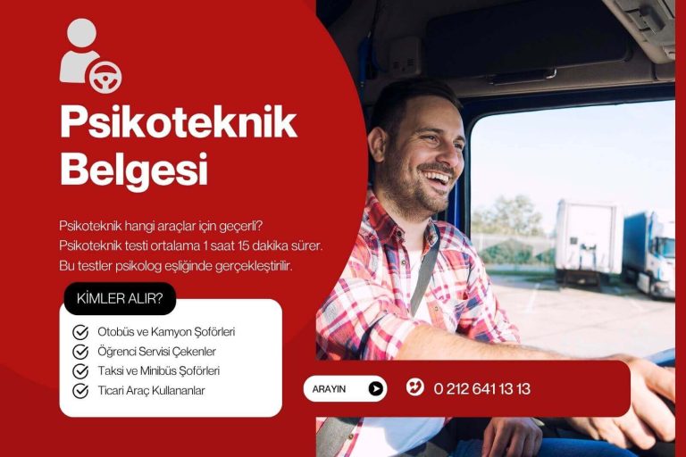 Psikoteknik alma aşamaları