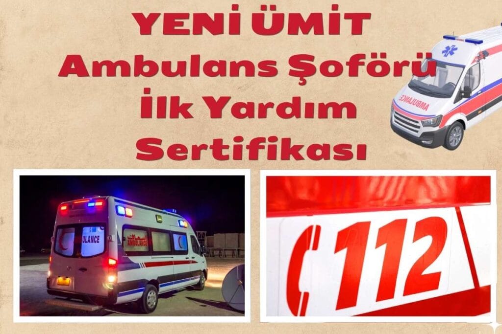 Ambulans İlk Yardım Sertifikası